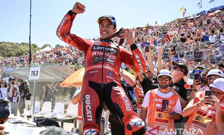 Marc Marquez menangi sprint race keenam berturut-turut