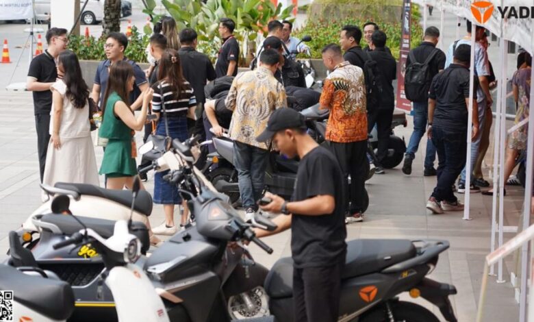 Yadea hadirkan warna baru untuk 4 modelnya di Negara Indonesi